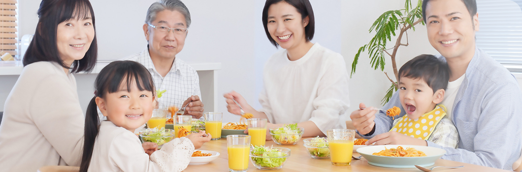 月間100万食以上の提供実績!幅広い世代の方から選ばれています。